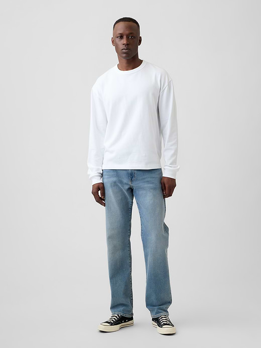 Gap Straight Jeans in GapFlex — photo 1