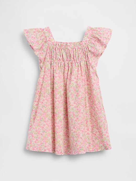 Gap Baby & Toddler Flutter-Sleeve Floral Dress — photo 4