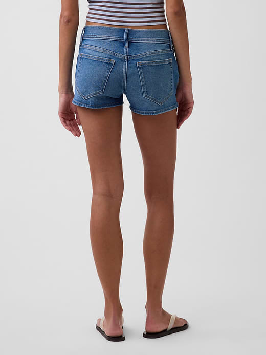 Gap 3" Low Rise Lace-Up Denim Shorts — photo 5