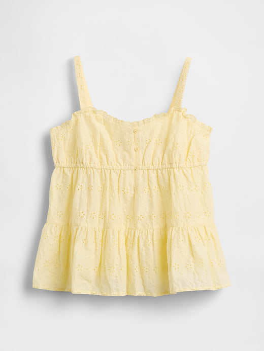 Gap Kids Denim Tiered Tank Top — photo 3