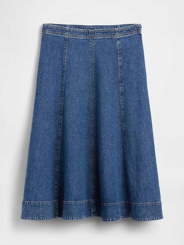 Gap Denim Midi Tulip Skirt — photo 6
