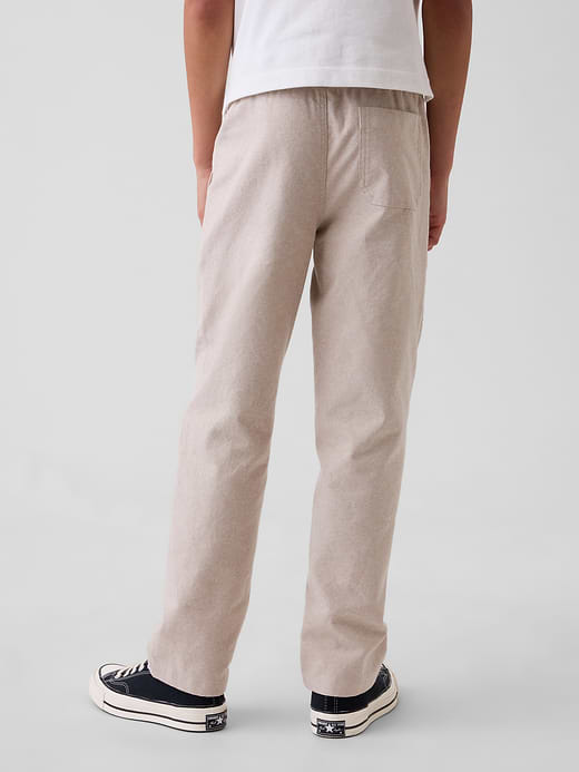 Gap Kids Linen-Cotton Relaxed Easy Pants — photo 5