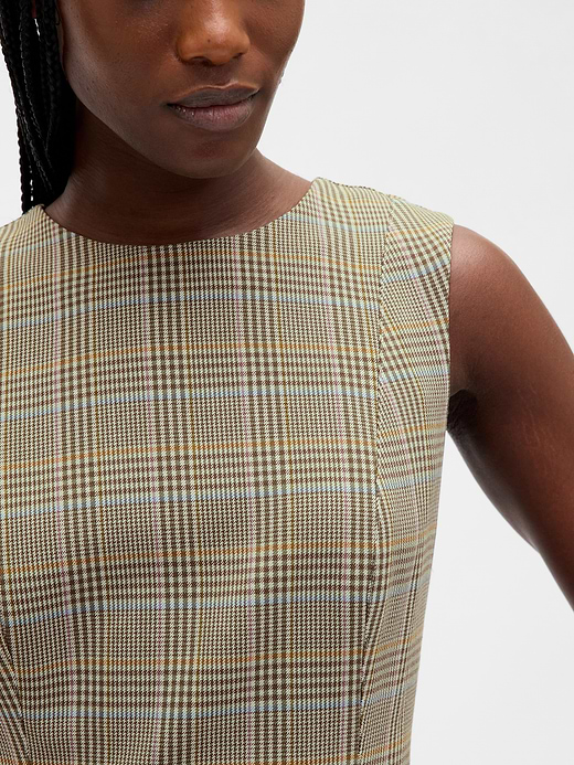 Gap High-Neck Mini Shift Dress — photo 5