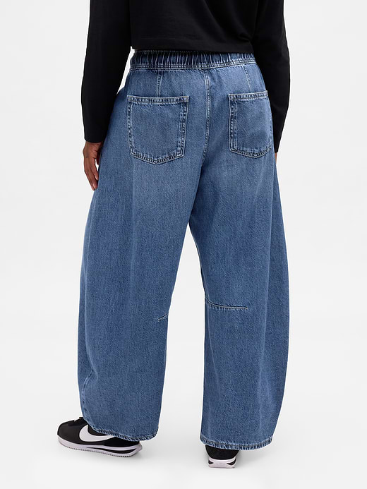 Gap Mid Rise UltraSoft Easy Horseshoe Jeans — photo 7