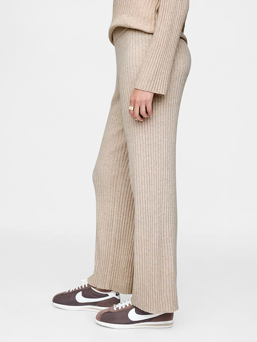 Gap CashSoft Wide Rib Sweater Pants — photo 4