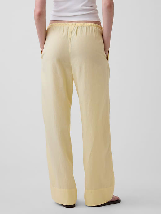 Gap Linen-Blend Easy Wide-Leg Pants — photo 5