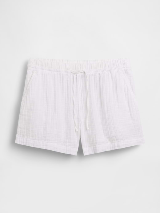 Gap 4" Mid Rise Cotton Gauze Easy Shorts — photo 8