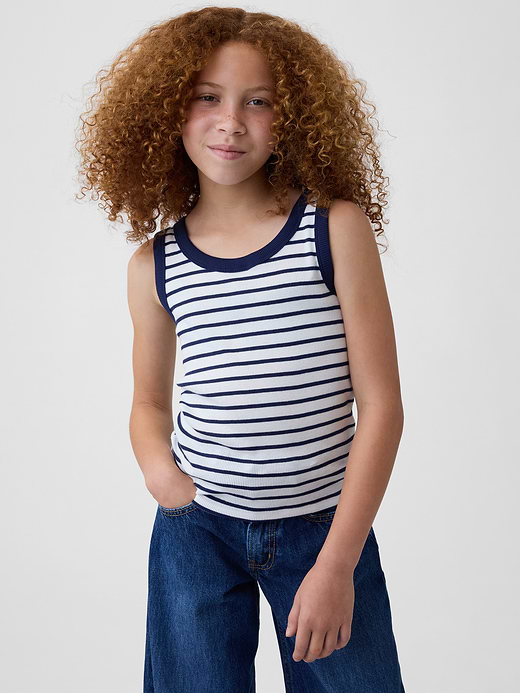 Gap Kid Rib Scoop Tank Top — photo 1