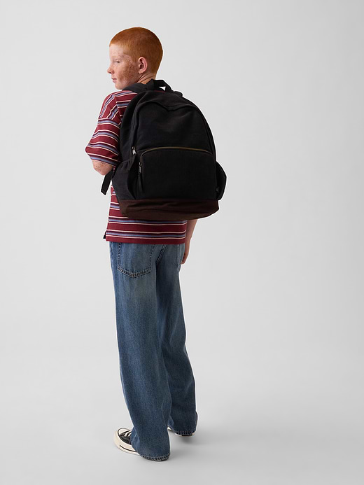 Gap Kids Denim & Corduroy Backpack — photo 3