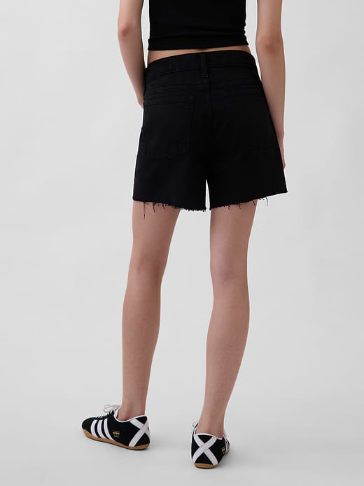 Gap 4" Mid Rise UltraSoft Relaxed Cutoff Shorts — photo 5