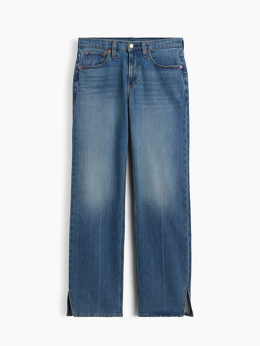 Gap Mid Rise Relaxed Straight Jeans — photo 6