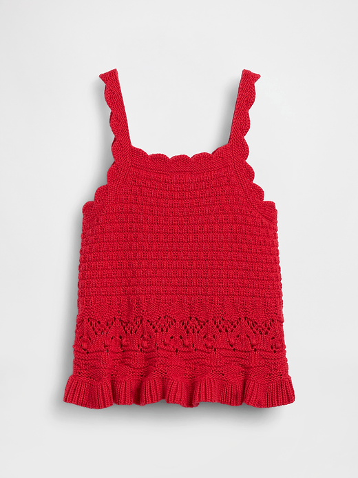 Gap Baby & Toddler Crochet Scalloped Tank Top — photo 4