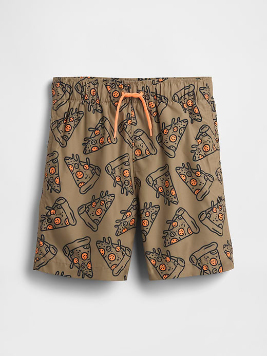 Gap Kids 5" Recycled Swim Trunks — photo 1