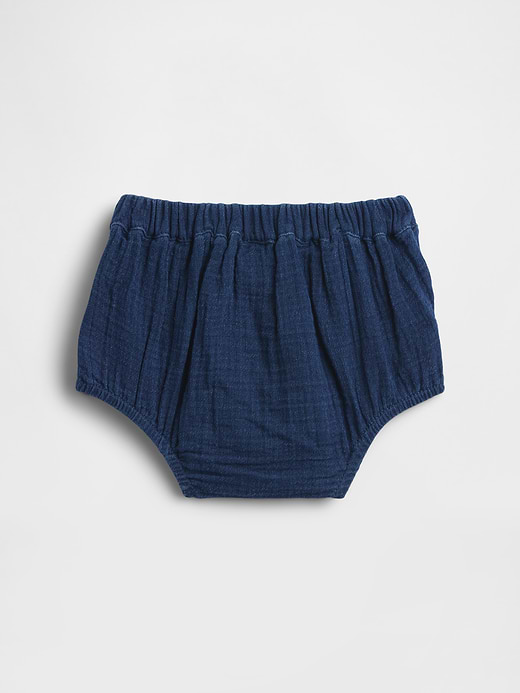 Gap Baby Denim Ruffle Bloomers — photo 3
