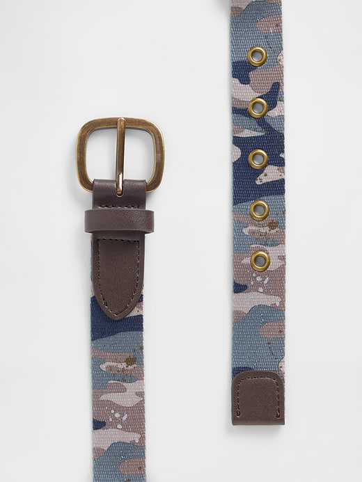 Gap Kids Camo Webbed Belt — photo 4