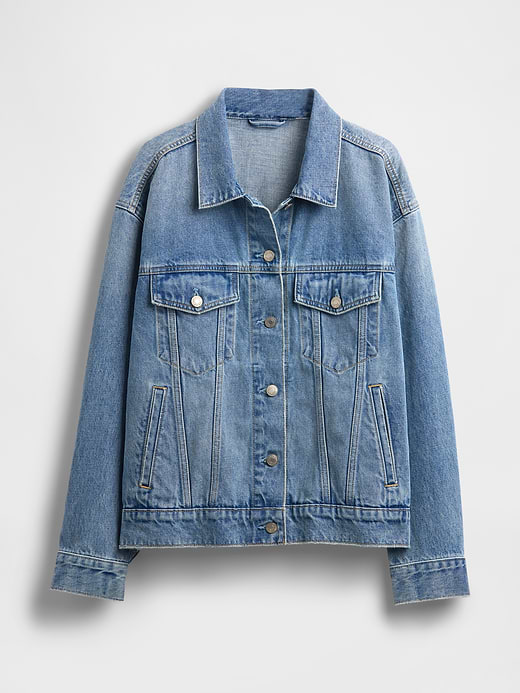 Gap Oversized Icon Denim Jacket — photo 6