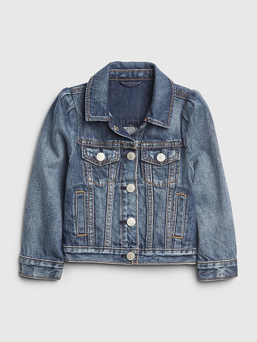 Gap Gap × Disney Baby & Toddler Minnie Mouse Icon Denim Jacket — photo 3