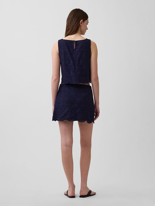 Gap Eyelet Mini Skort — photo 3