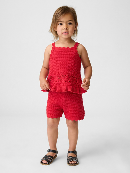 Gap Baby & Toddler Crochet Pull-On Shorts — photo 1
