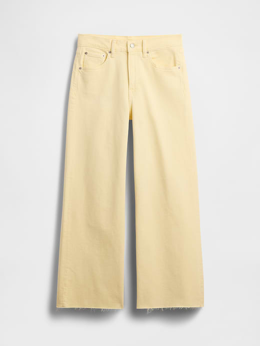 Gap High Rise Stride Wide-Leg Ankle Jeans — photo 7