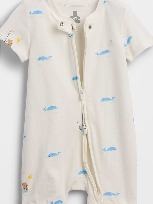 Gap Baby First Favorites Organic Cotton Shorty One-Piece — photo 5