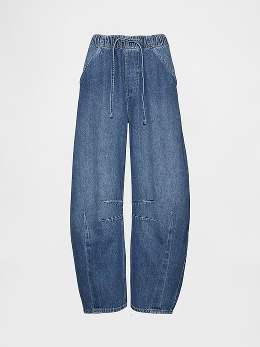 Gap Mid Rise UltraSoft Easy Horseshoe Jeans — photo 8