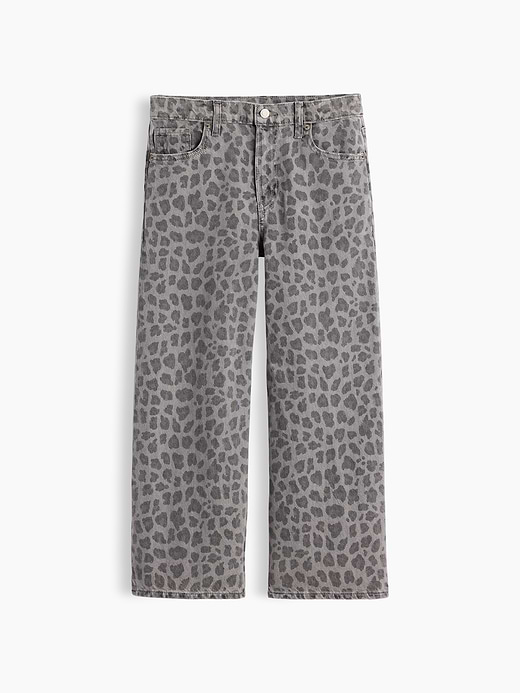 Gap Kids Low Rise Stride Wide-Leg Jeans — photo 3