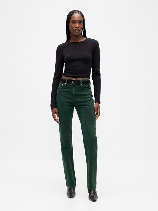 Gap High Rise ’90s Slim Straight Jeans — photo 1