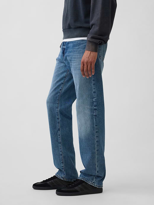 Gap Relaxed Straight Jeans — photo 4