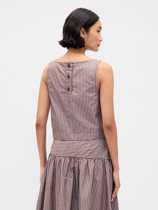 Gap Poplin Boatneck Shell Tank Top — photo 4