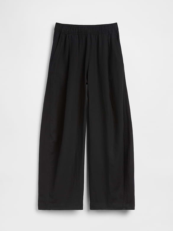 Gap Linen-Blend Easy Barrel Pants — photo 6