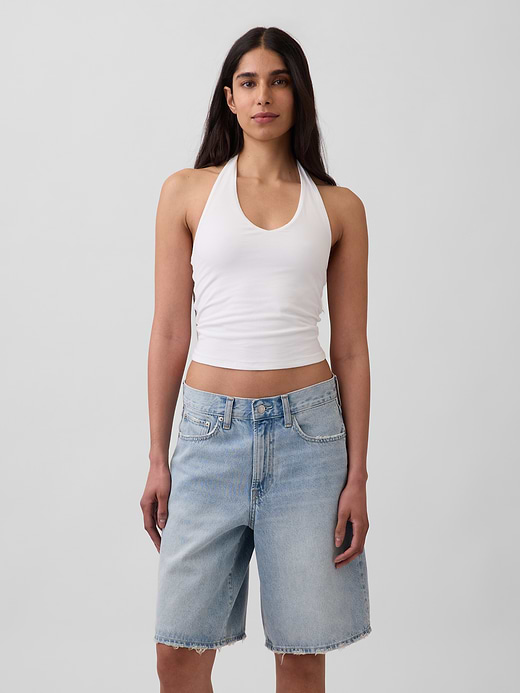 Gap CloseKnit Halter Crop Top — photo 1