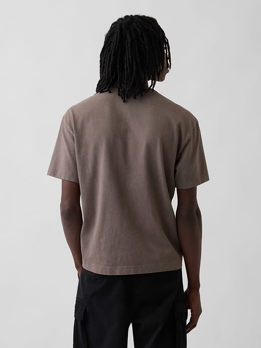 Gap Adult Heavyweight Crop T-Shirt — photo 4