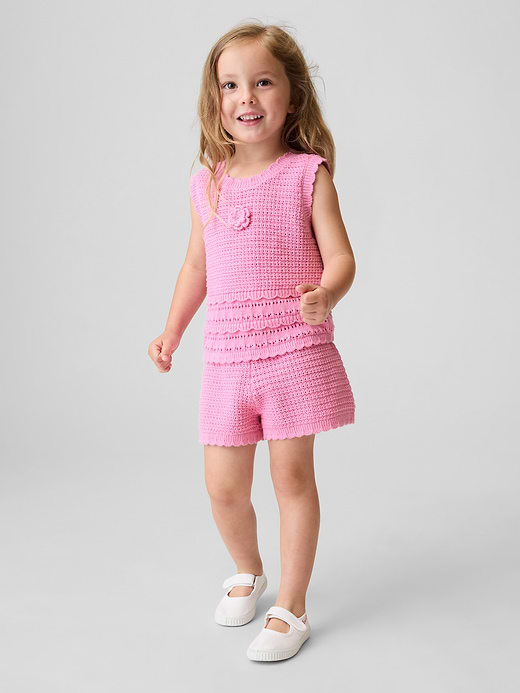 Gap Baby & Toddler Crochet Pull-On Shorts — photo 1