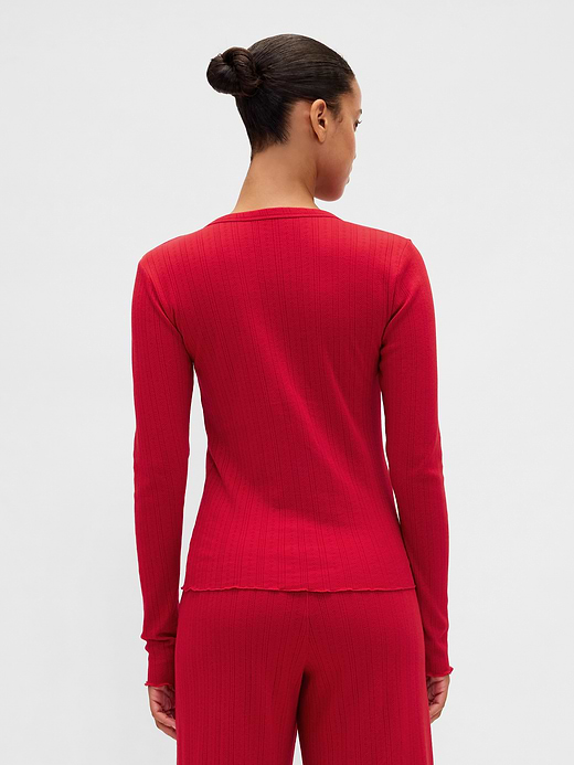 Gap Pointelle PJ Top — photo 4
