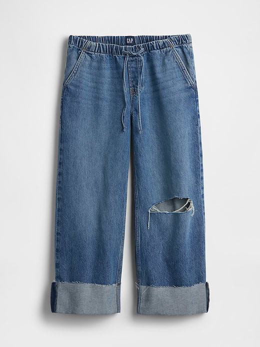 Gap Low Rise '90s Loose Easy Crop Jeans — photo 7