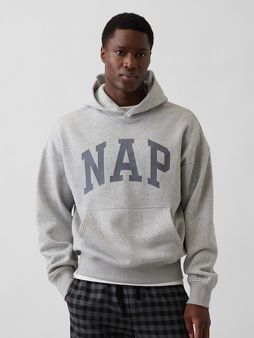 Gap Adult VintageSoft NAP Logo Hoodie — photo 1