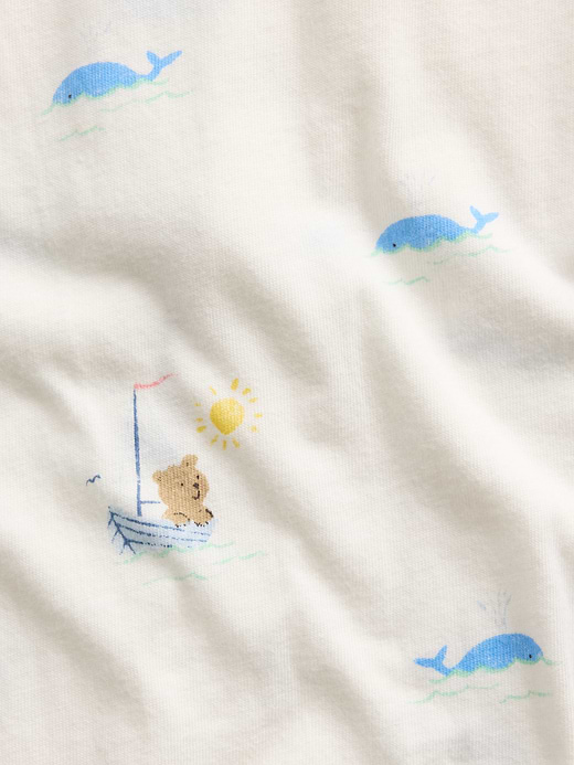 Gap Baby First Favorites Organic Cotton Shorty One-Piece — photo 4