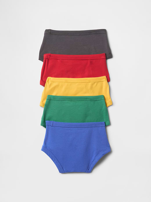 Gap Toddler Organic Stretch Cotton Boxer Briefs (5-Pack) — photo 3