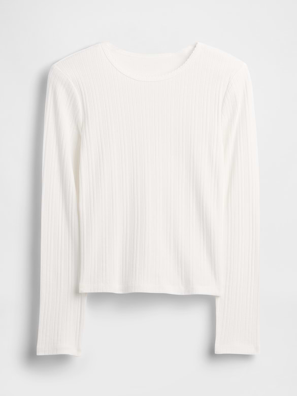 Gap Kids Rib T-Shirt — photo 3