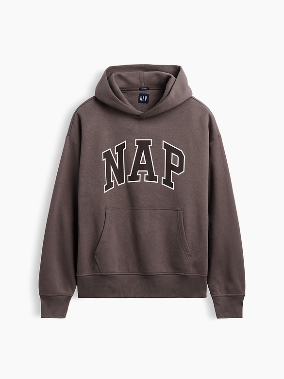 Gap Adult VintageSoft NAP Logo Hoodie — photo 6