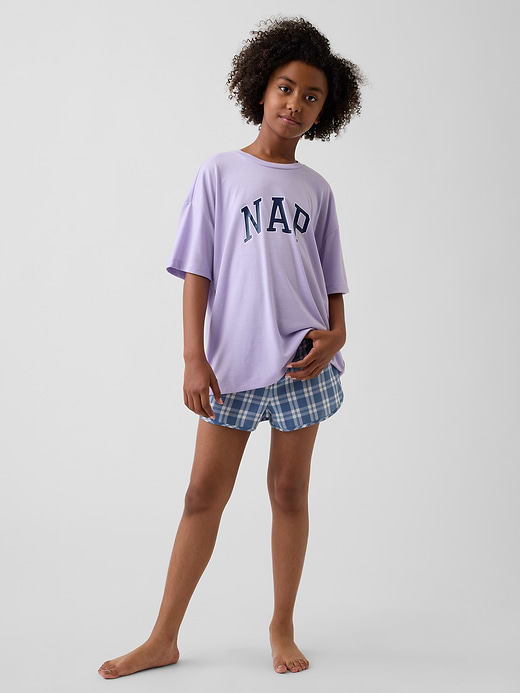 Gap Kids Recycled PJ Short Set — photo 1