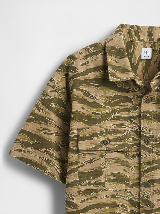 Gap Kids Ripstop Utility Shirt — photo 6