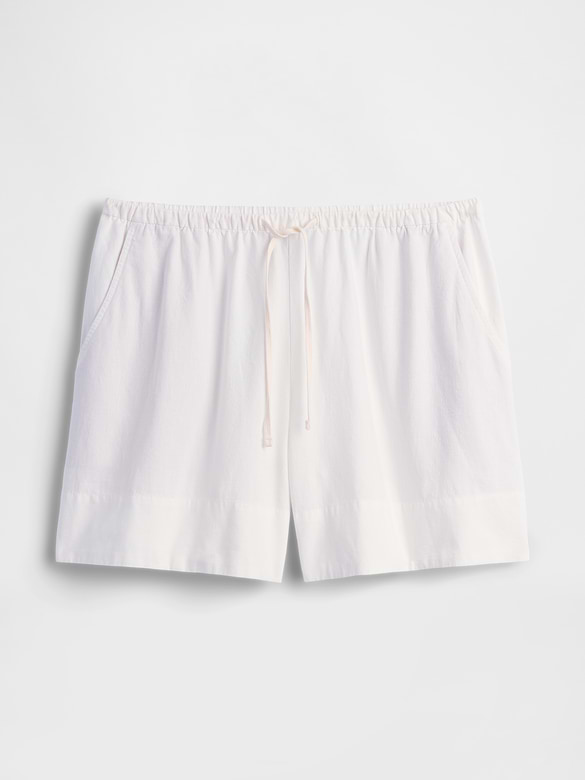 Gap 6" Linen-Blend Easy Shorts — photo 8