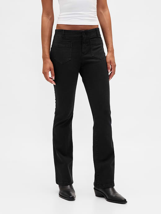 Gap Low Rise Twill Long & Lean Pants — photo 3