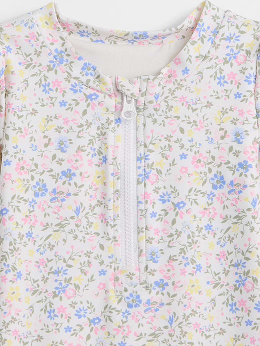 Gap Baby Floral Rash Guard Swim Set — photo 4