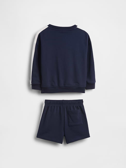 Gap Baby & Toddler VintageSoft Terry Stripe Outfit Set — photo 4
