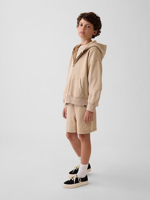 Gap Kids VintageSoft Relaxed Zip Hoodie — photo 5