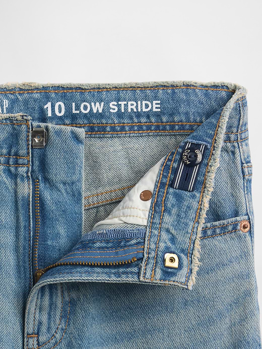 Gap Kids Low Rise Stride Wide-Leg Jeans — photo 14
