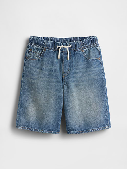 Gap Kids UltraSoft '90s Loose Easy Denim Shorts — photo 3